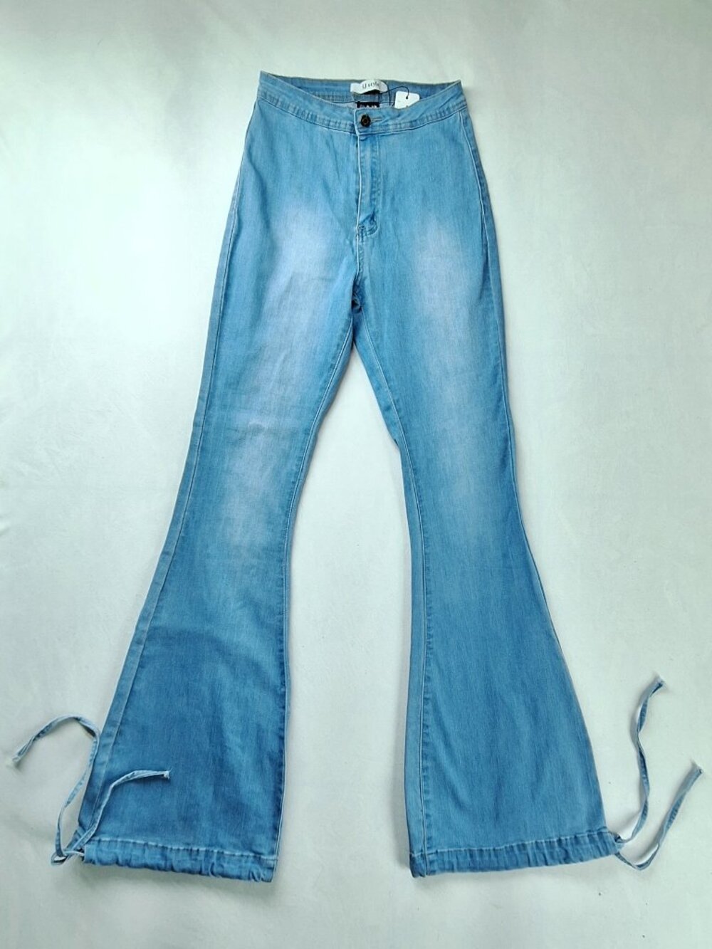 JC & JQ womens stretch belle bottom denim jeans size M